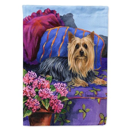 Carolines Treasures 11 x 0.01 x 15 in. Silky Terrier Luxurious Garden Flag PPP3192GF